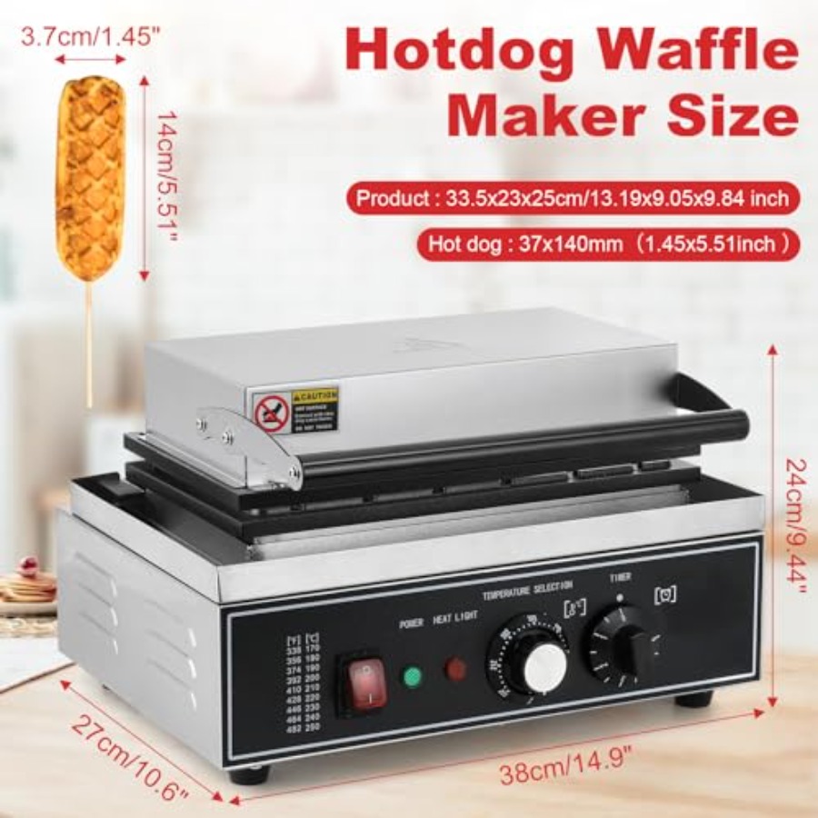 Commercial Corn Dog Maker 1550 - Corn Dog Stick บทวิจารณ์และราคา