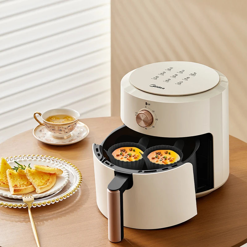 Silicone Air Fryer Egg Poacher - Egg Waffle Pan บทวิจารณ์และราคา