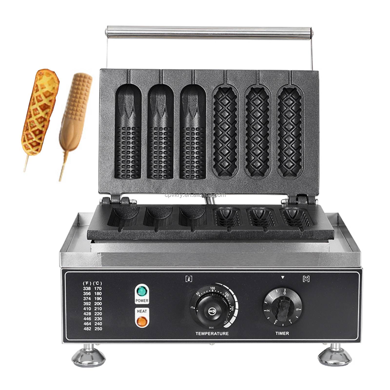 Electric 110/220V Hot Dog Waff - Corn Dog Stick บทวิจารณ์และราคา