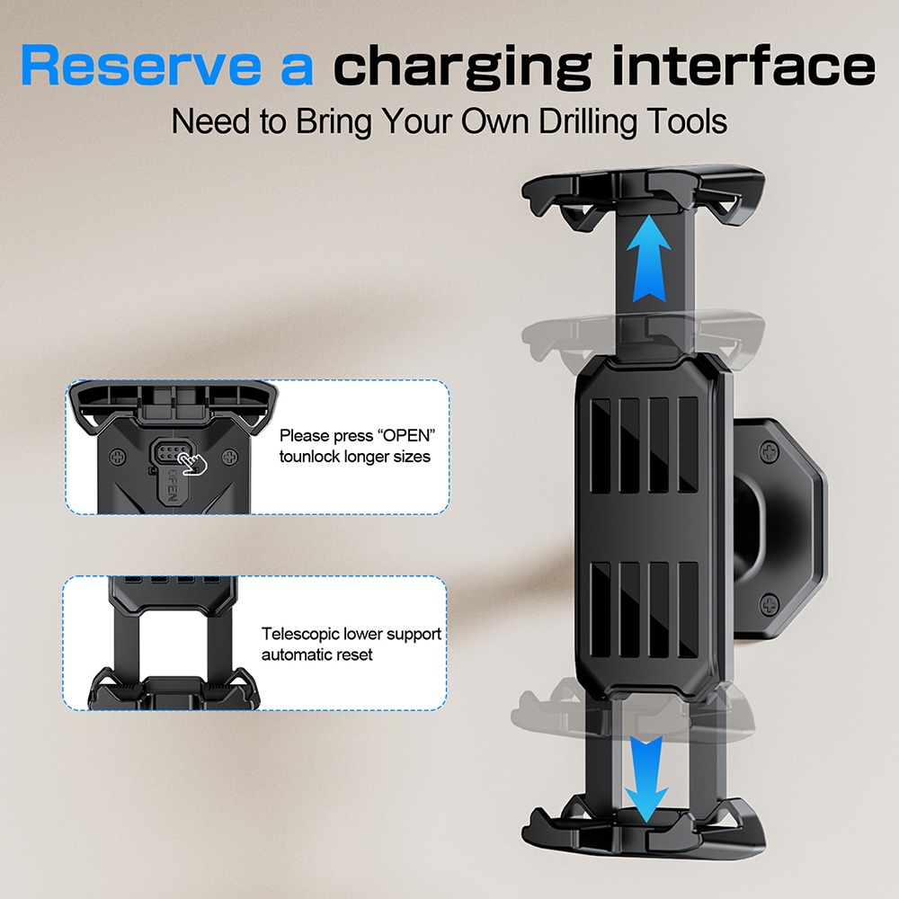 Wall Mount Phone Holder Tablet - Taco Stand Holder บทวิจารณ์และราคา