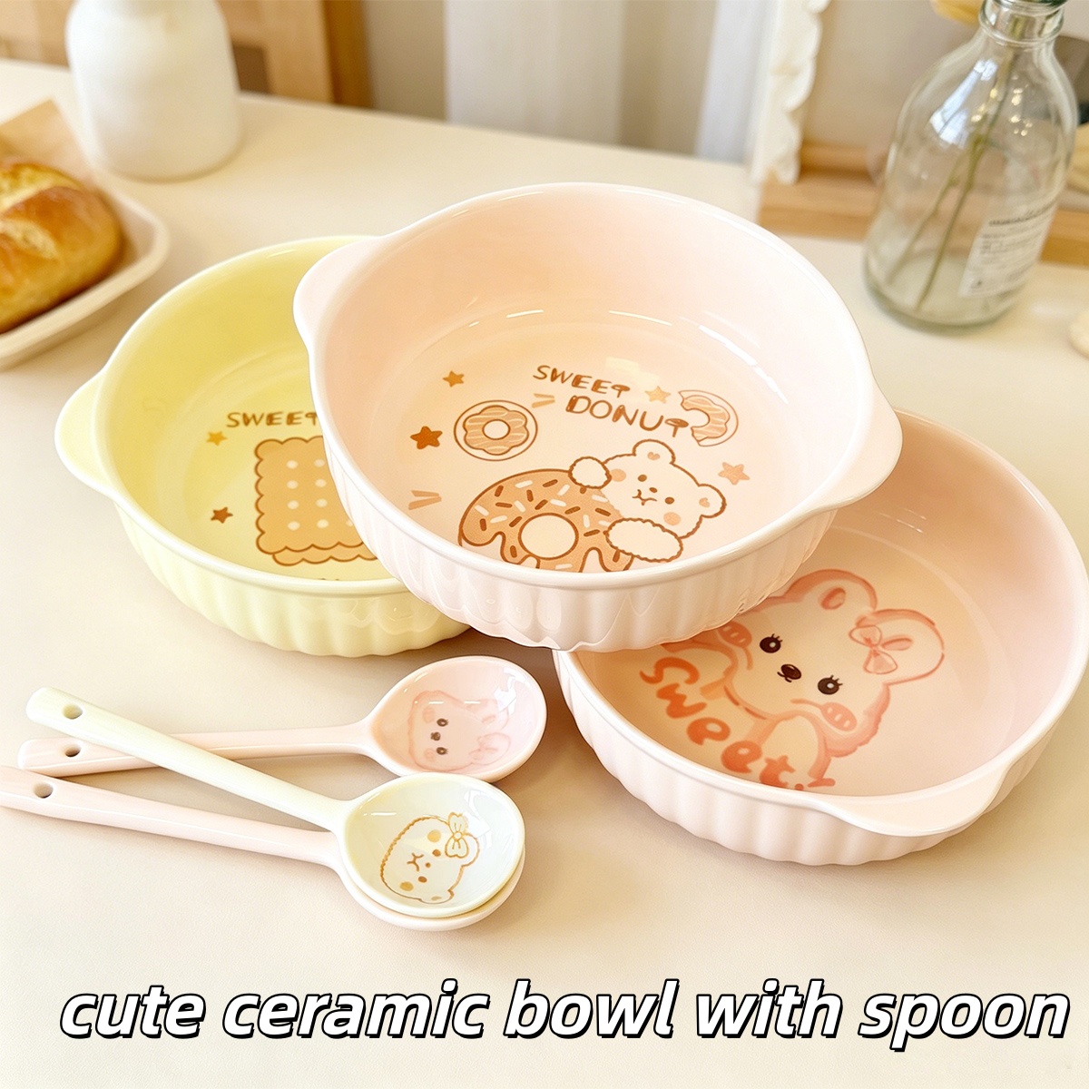7.5 Inch Cute Cartoon Bear Rab - Dim Sum Basket บทวิจารณ์และราคา