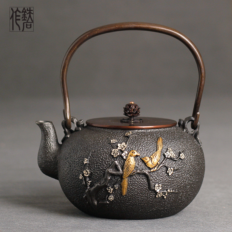 New Cast Iron Teapot Vintage T - Cast Iron Corn บทวิจารณ์และราคา