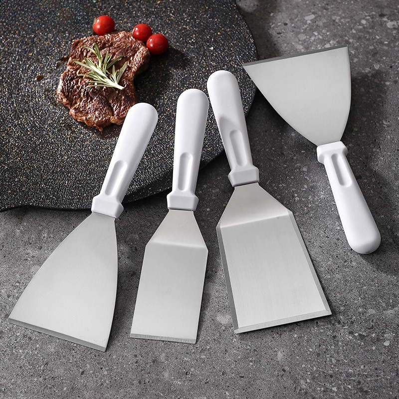 Stainless steel spatula steak  - Okonomiyaki Spatula บทวิจารณ์และราคา