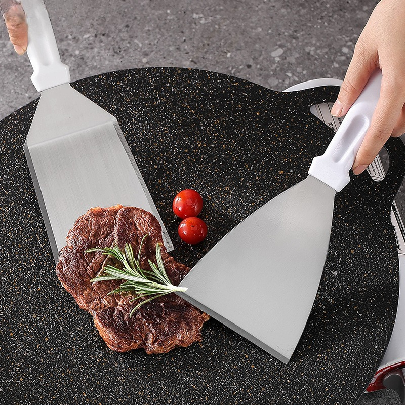 Stainless steel spatula steak  - Okonomiyaki Spatula บทวิจารณ์และราคา