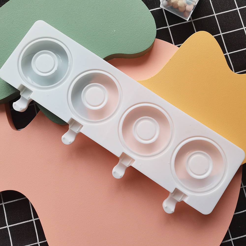 Large Donut 4 Cavity Ice Cream - Donut Mold Silicone บทวิจารณ์และราคา