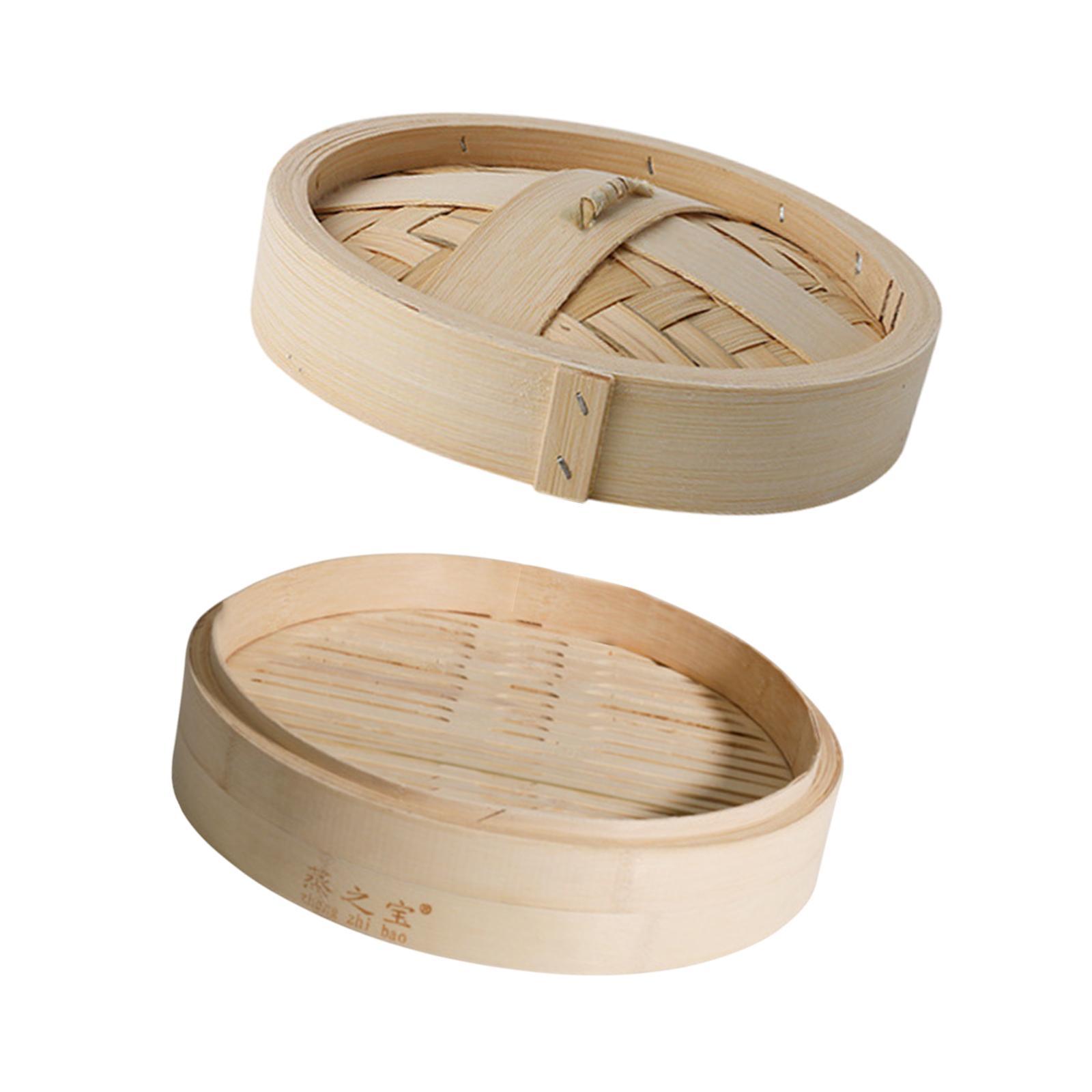 Bamboo Steamer Basket Cooker H - Bao Steamer Bamboo บทวิจารณ์และราคา