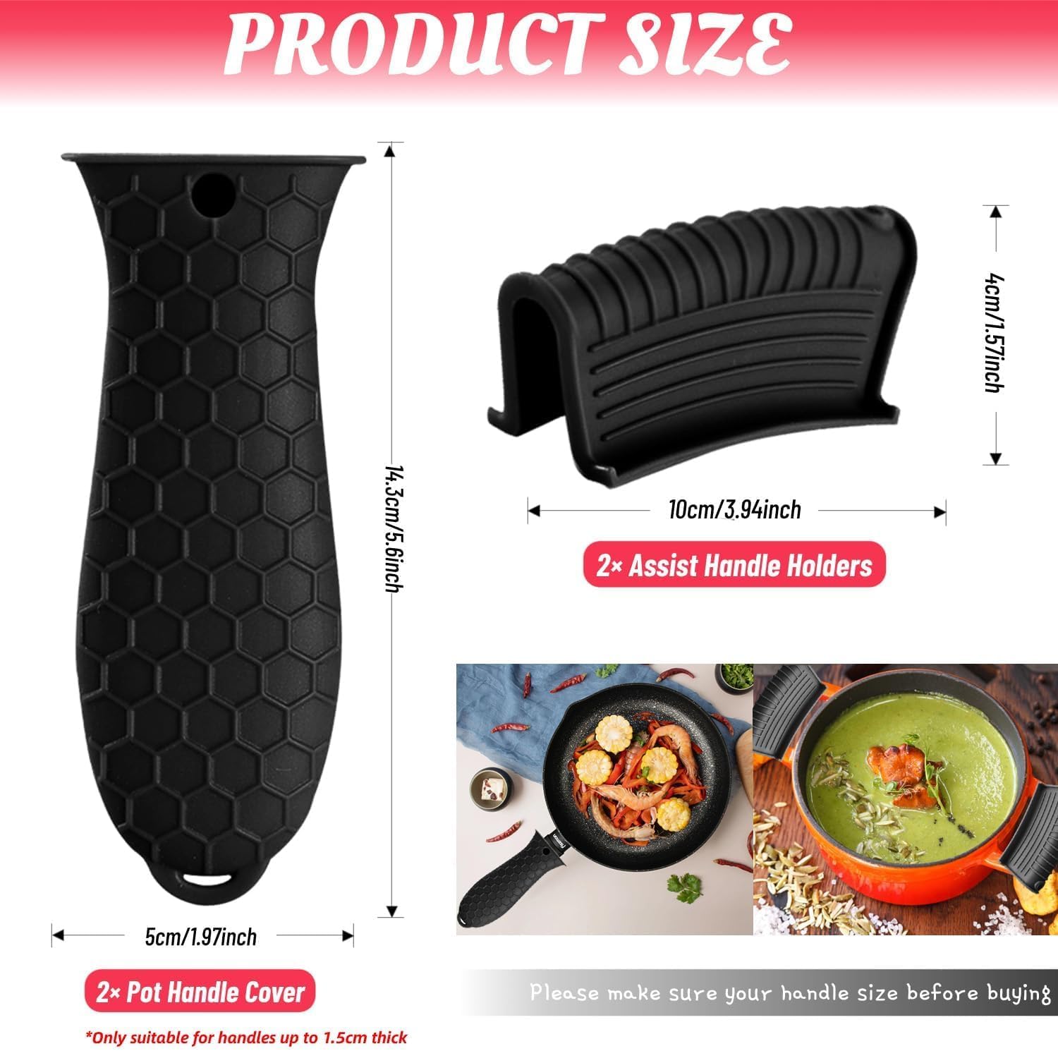Silicone Heat-Resistant Handle - Cast Iron Corn บทวิจารณ์และราคา