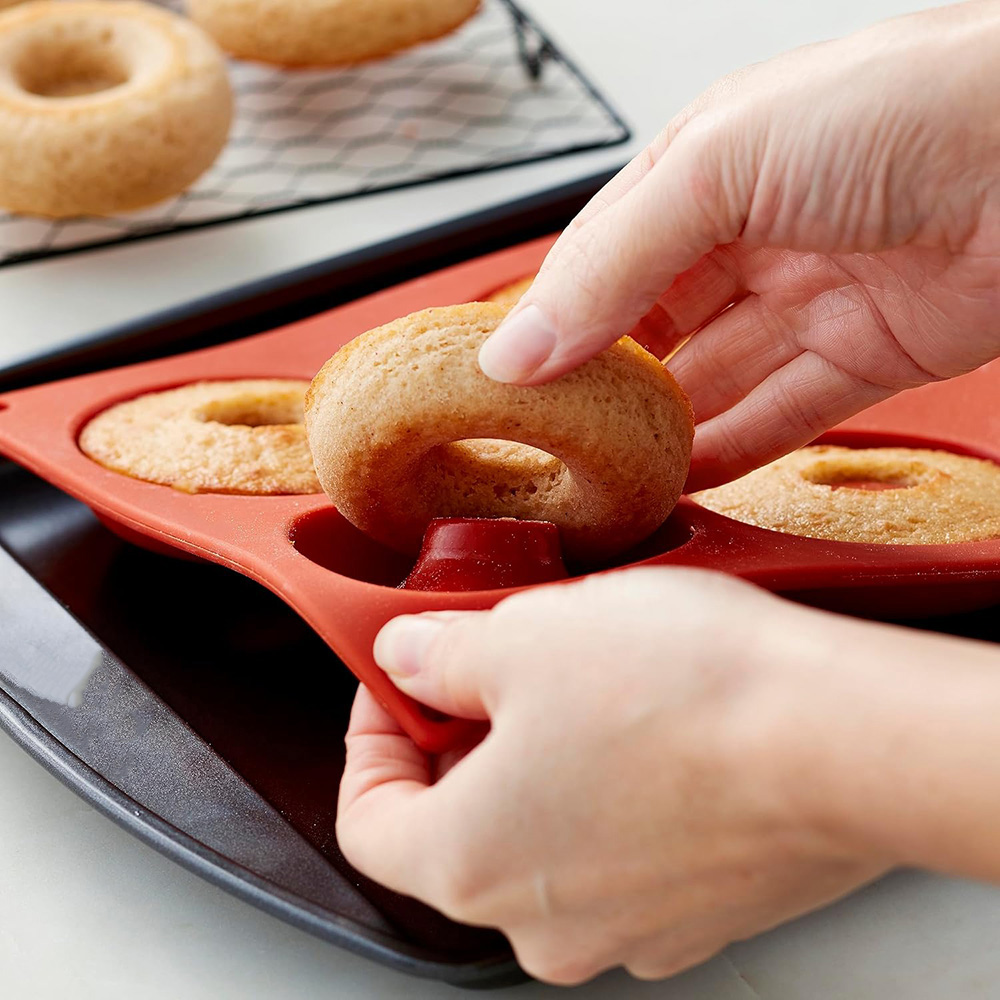 Donut Pan Silicone Baking Mold - Donut Mold Silicone บทวิจารณ์และราคา