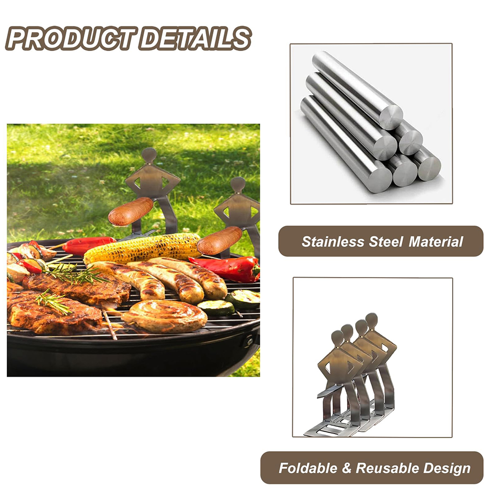 Stainless Steel BBQ Sausage Ho - Hot Dog Press บทวิจารณ์และราคา