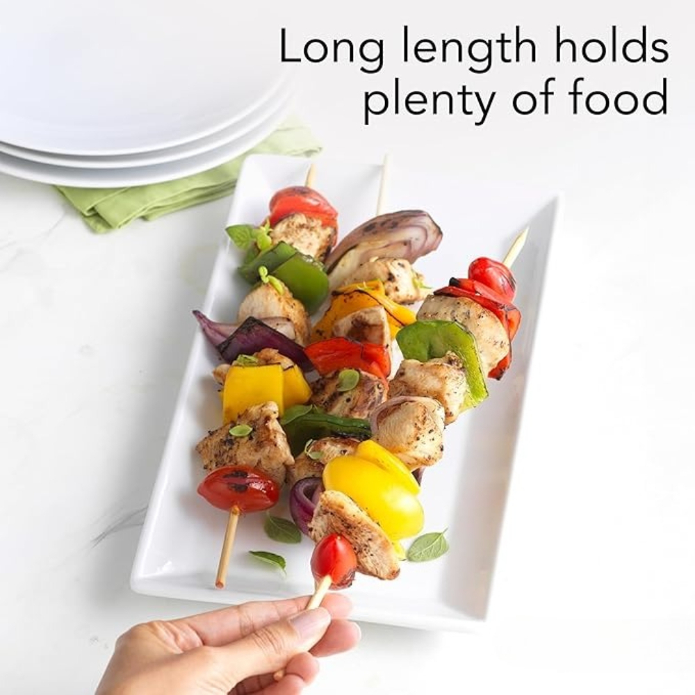 1350/90Pcs Natural BBQ Skewers - Corn Dog Stick บทวิจารณ์และราคา