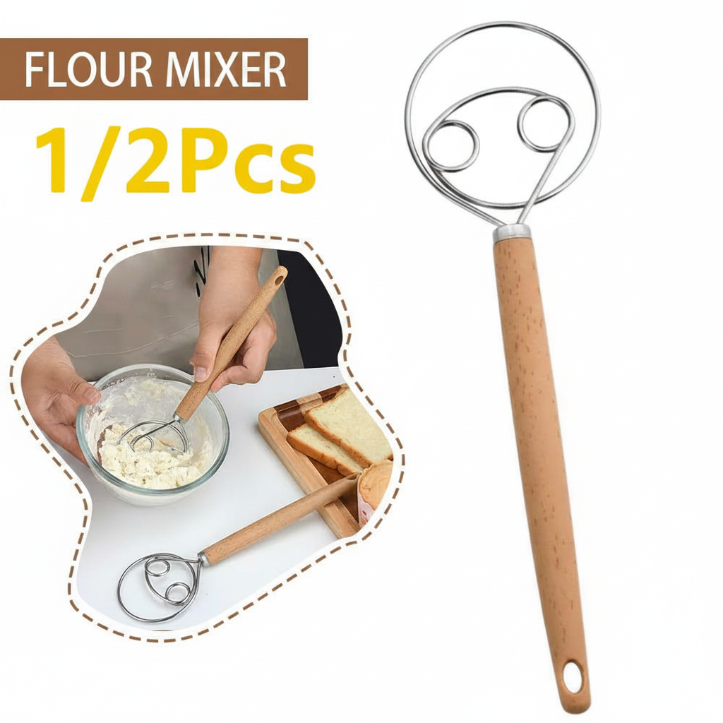 Cake Tools Danish Dough Whisk  - Danish Pancake Pan บทวิจารณ์และราคา