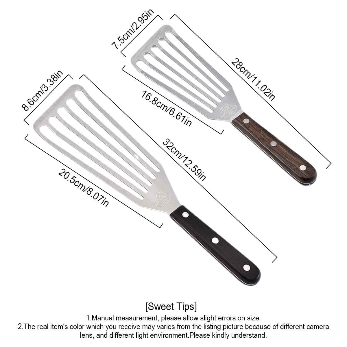 Fish Spatula, Stainless Steel  - Okonomiyaki Spatula บทวิจารณ์และราคา