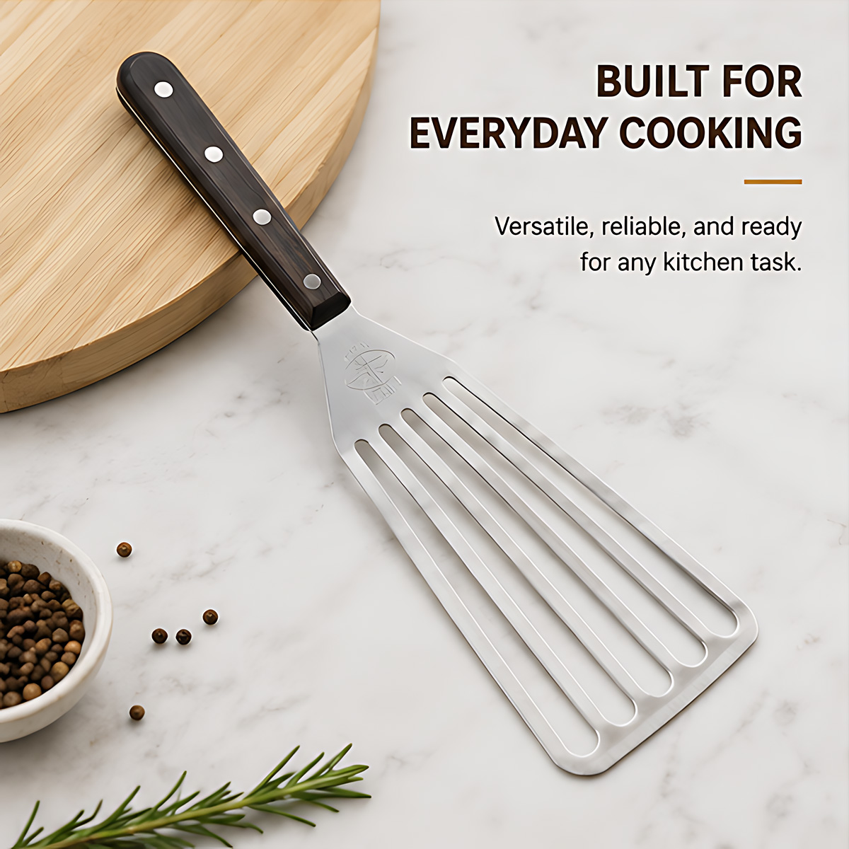 Fish Spatula, Stainless Steel  - Okonomiyaki Spatula บทวิจารณ์และราคา