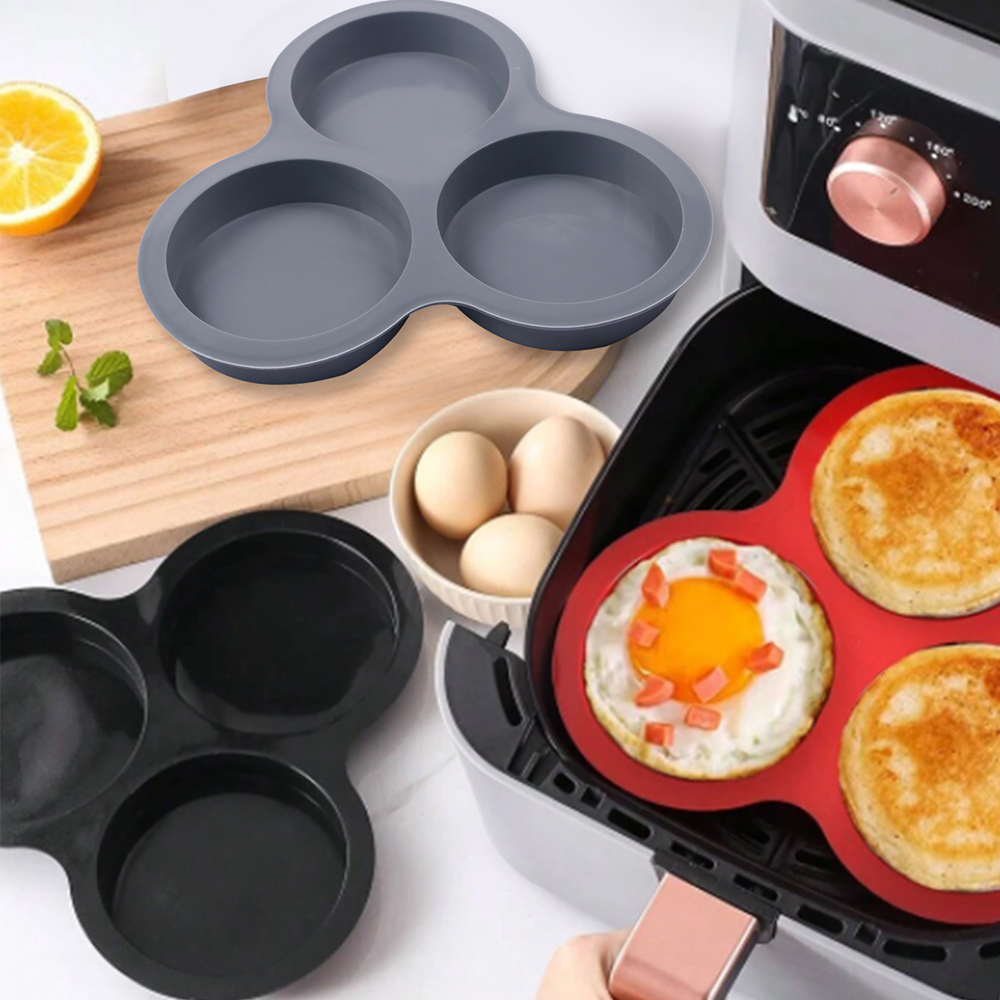 Silicone Egg Mold Air Fryer Eg - Egg Waffle Pan บทวิจารณ์และราคา