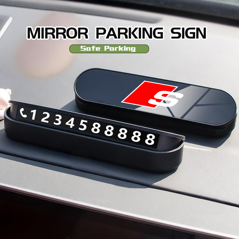 Car Temporary Mirror Parking S - Crepe Pan Carbon บทวิจารณ์และราคา