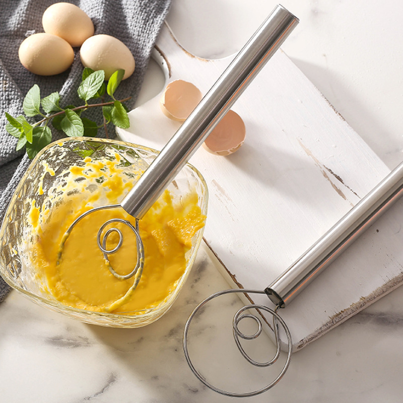 Danish Dough Whisk - Stainless - Danish Pancake Pan บทวิจารณ์และราคา