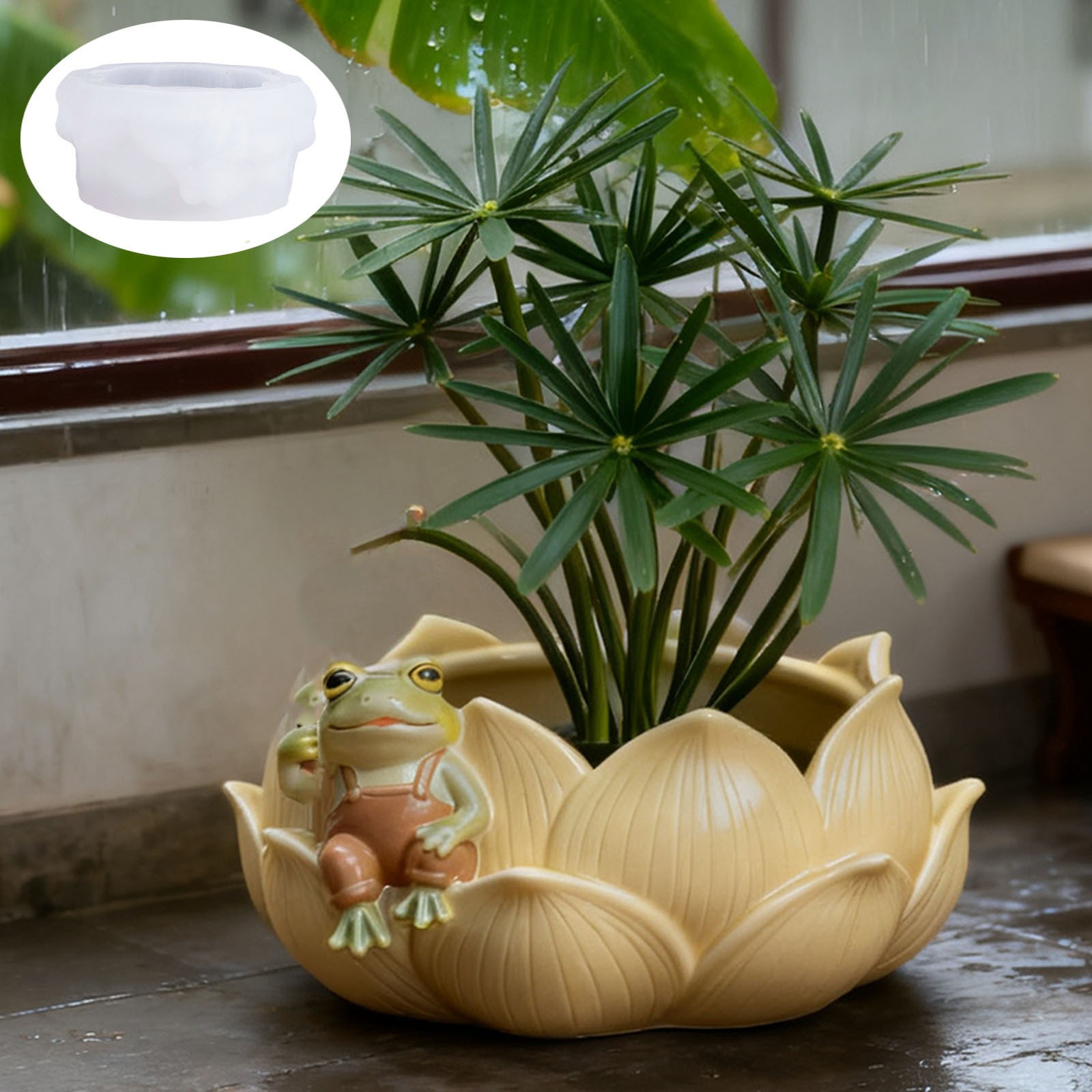 Plant Flower Pot Mold Flexible - Potsticker Mold บทวิจารณ์และราคา