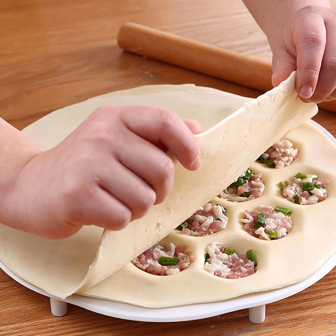1pc- Simple Chinese Dumplings  - Dumpling Press Set บทวิจารณ์และราคา