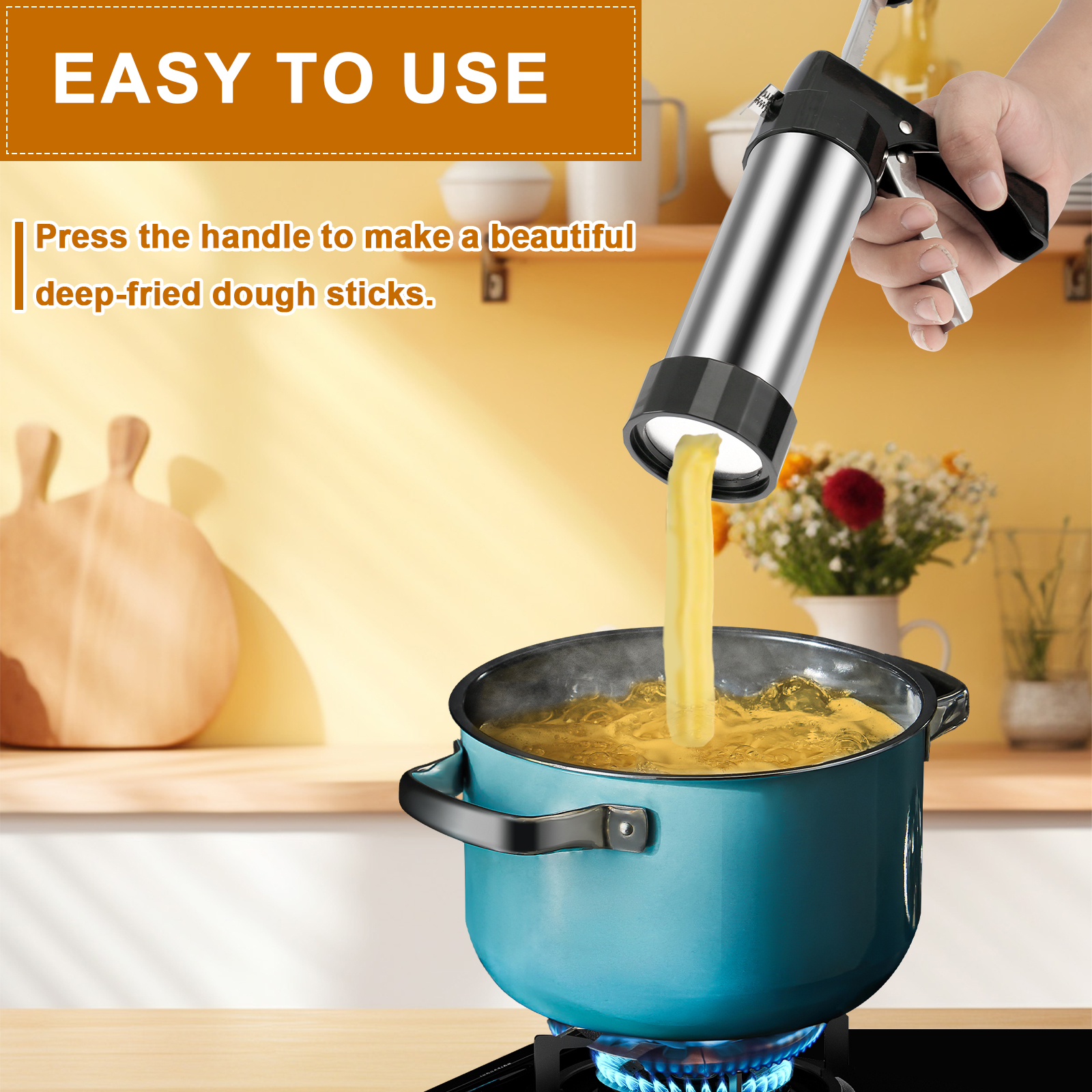 Churro Maker Machine Cookie Pr - Churros Maker Gun บทวิจารณ์และราคา
