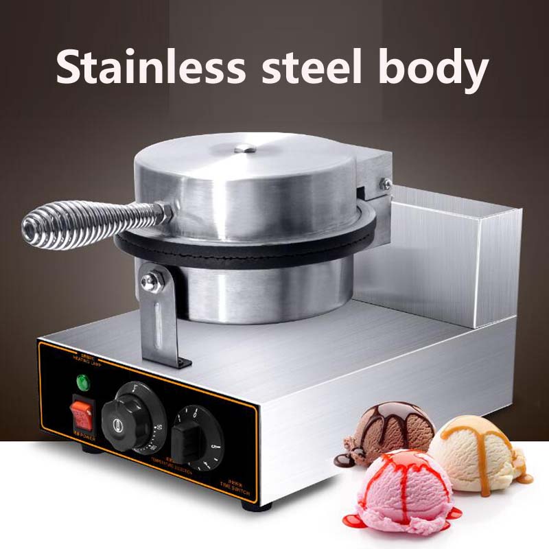 Non-Stick Electric Waffle Ice  - Waffle Cone Maker บทวิจารณ์และราคา