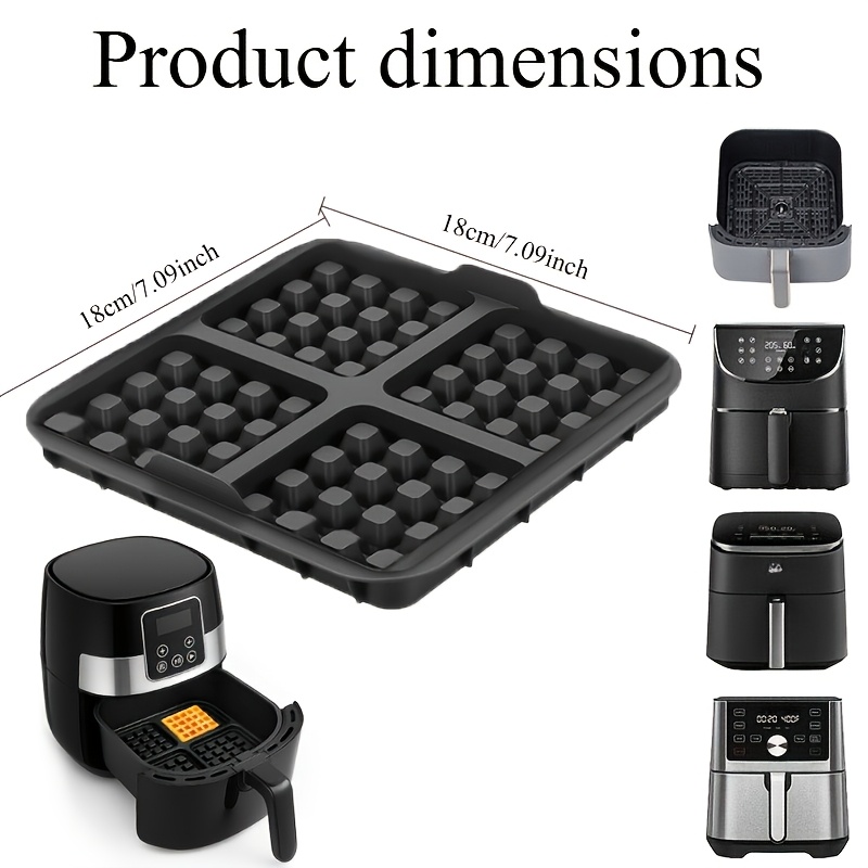 Square Waffle Mold, Non-Stick  - Egg Waffle Pan บทวิจารณ์และราคา