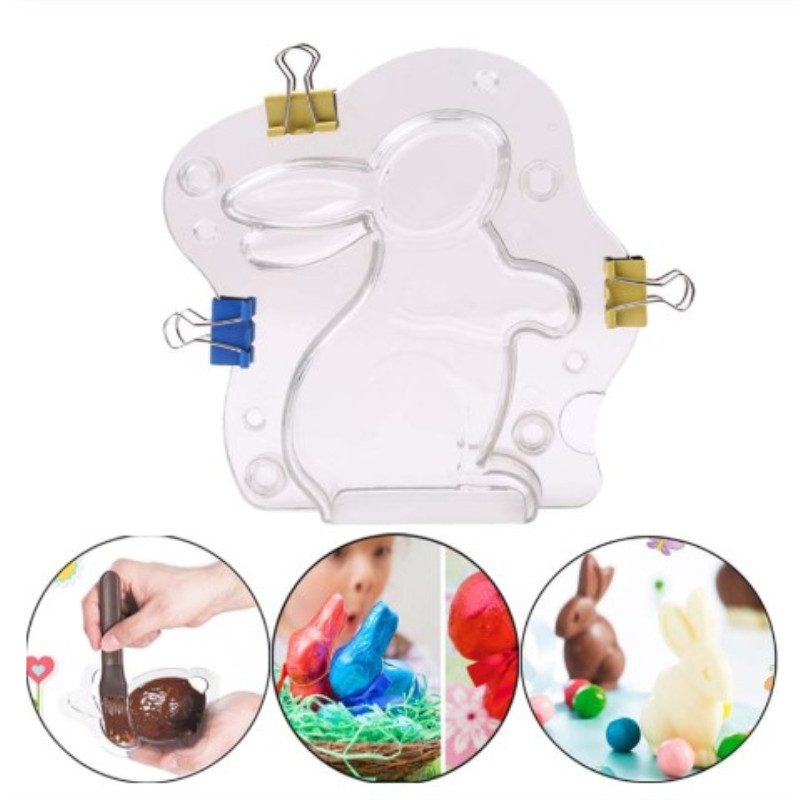 New 3D Rabbit shaped Chocolate - Bunny Cake Mold บทวิจารณ์และราคา