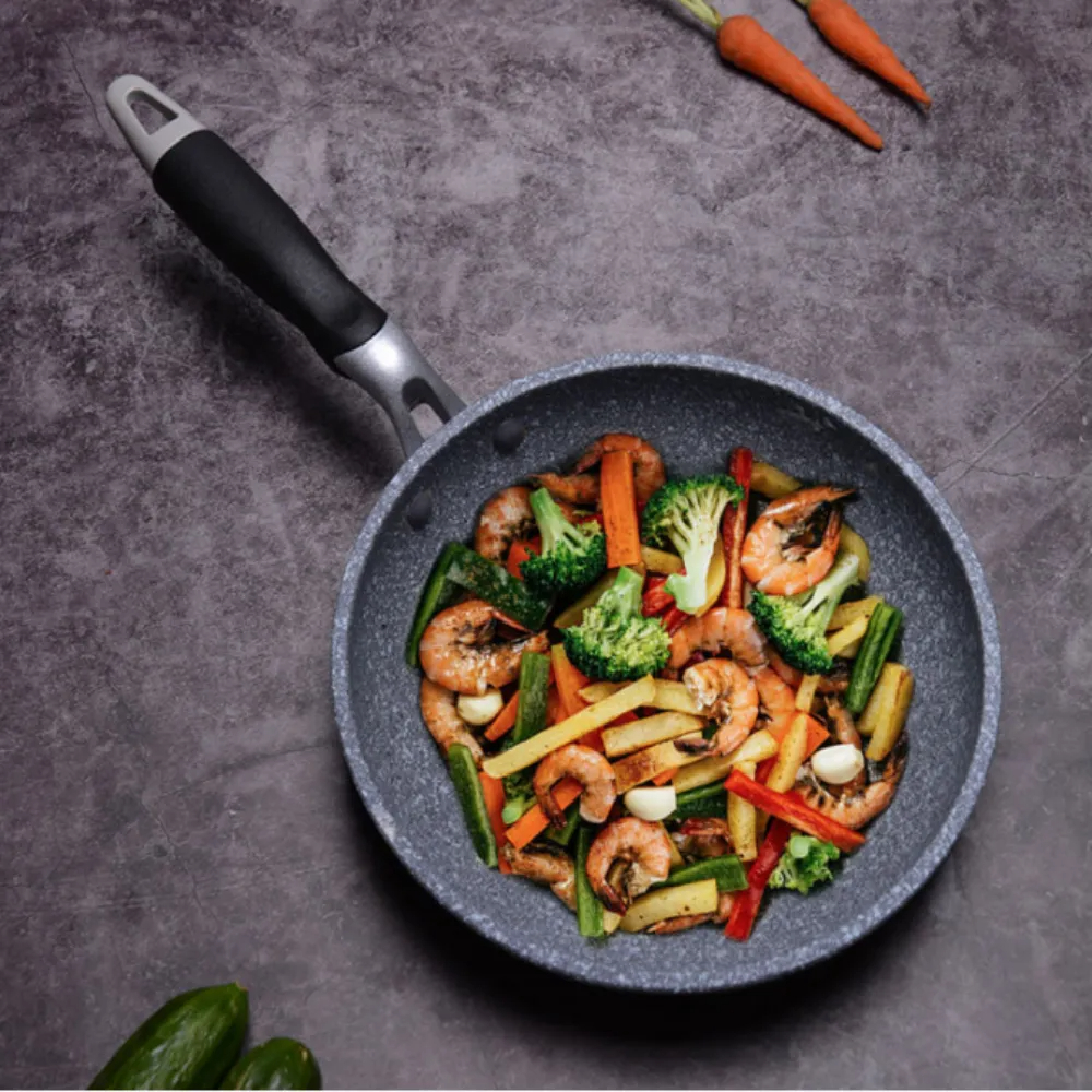 Durable Stone Frying Pan28/26/ - Egg Waffle Pan บทวิจารณ์และราคา