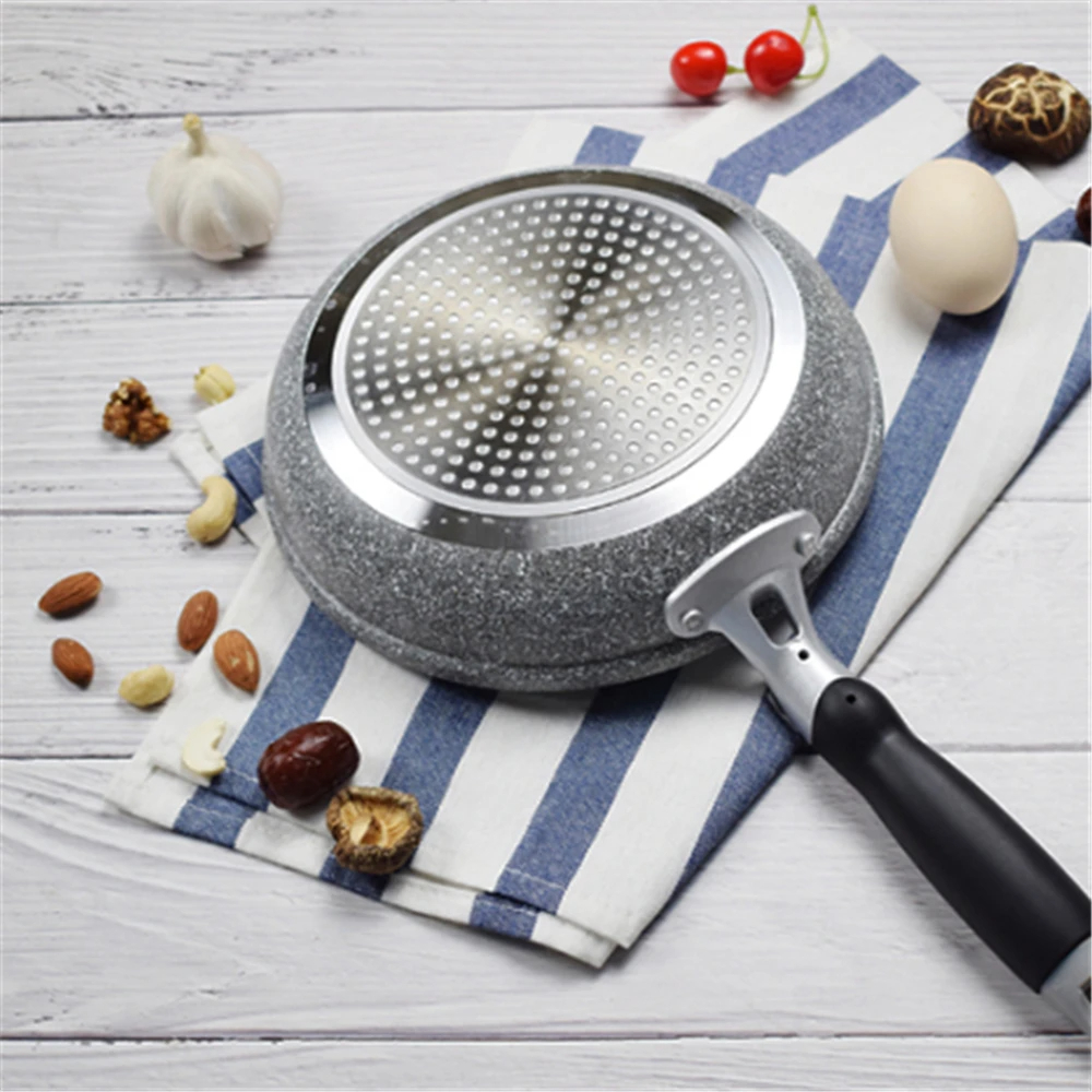 Durable Stone Frying Pan28/26/ - Egg Waffle Pan บทวิจารณ์และราคา