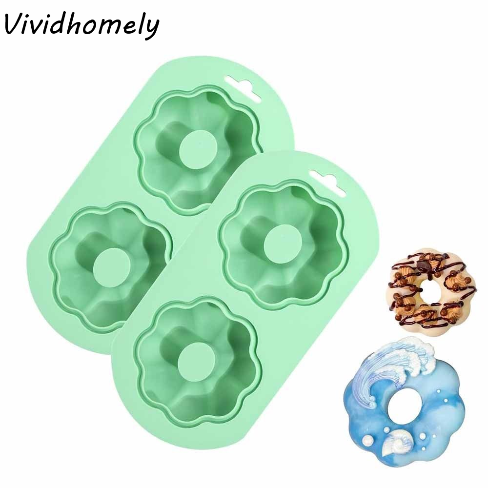 Easy to Demold 2-Cavity Doughn - Donut Mold Silicone บทวิจารณ์และราคา