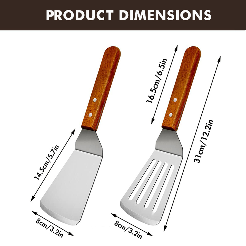 Metal Spatulas for Cast Iron S - Okonomiyaki Spatula บทวิจารณ์และราคา