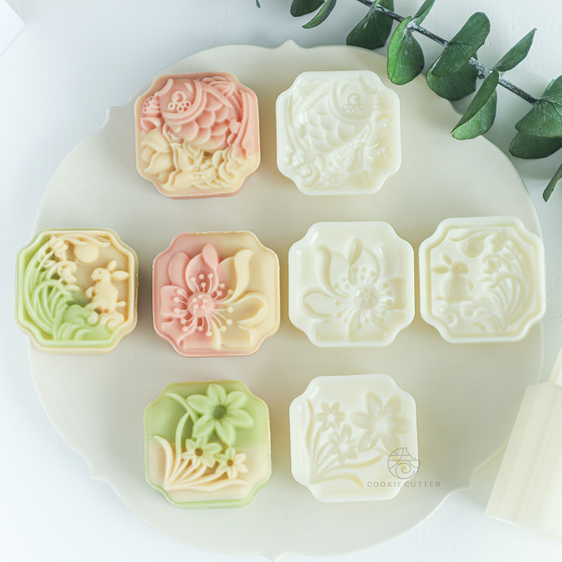 Window edge flower koi fish fl - Bunny Cake Mold บทวิจารณ์และราคา