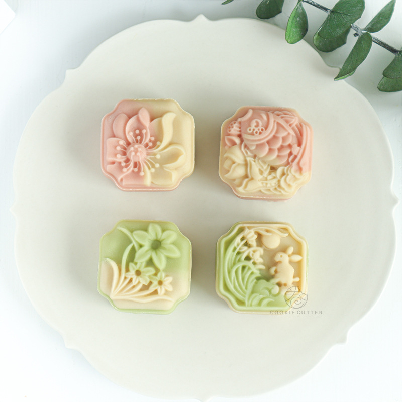 Window edge flower koi fish fl - Bunny Cake Mold บทวิจารณ์และราคา