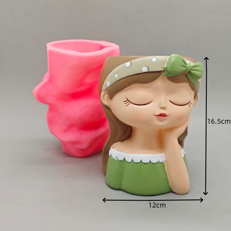 Silicone mold cute bow girl fl - Potsticker Mold บทวิจารณ์และราคา