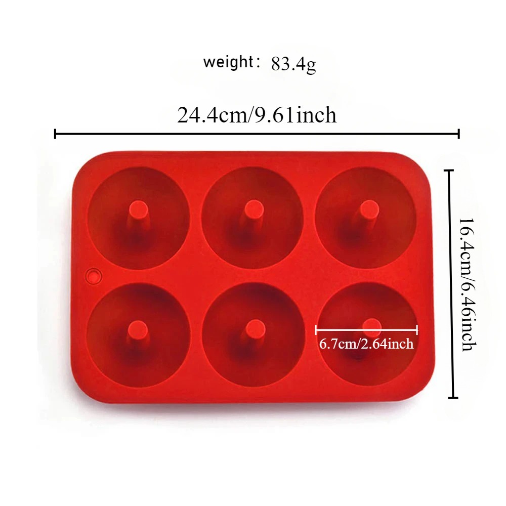 6 Holes Silicone Donut Mold Ba - Donut Mold Silicone บทวิจารณ์และราคา