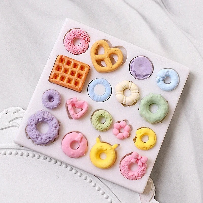Cute Bunny Bear Carrot House S - Donut Mold Silicone บทวิจารณ์และราคา