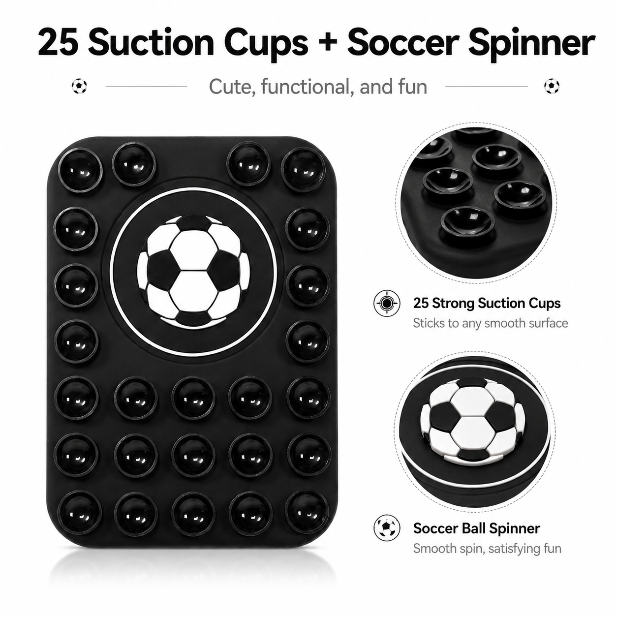 Cute Soccer For Magnetic Phone - Taco Stand Holder บทวิจารณ์และราคา