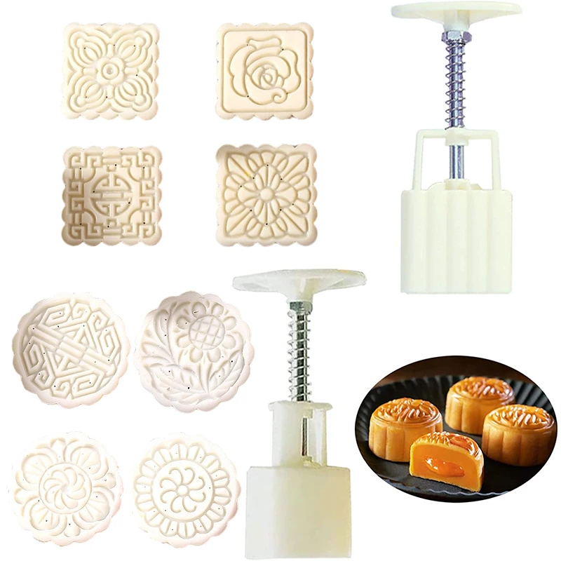 1set DIY Baking Mooncake Mold  - Bunny Cake Mold บทวิจารณ์และราคา