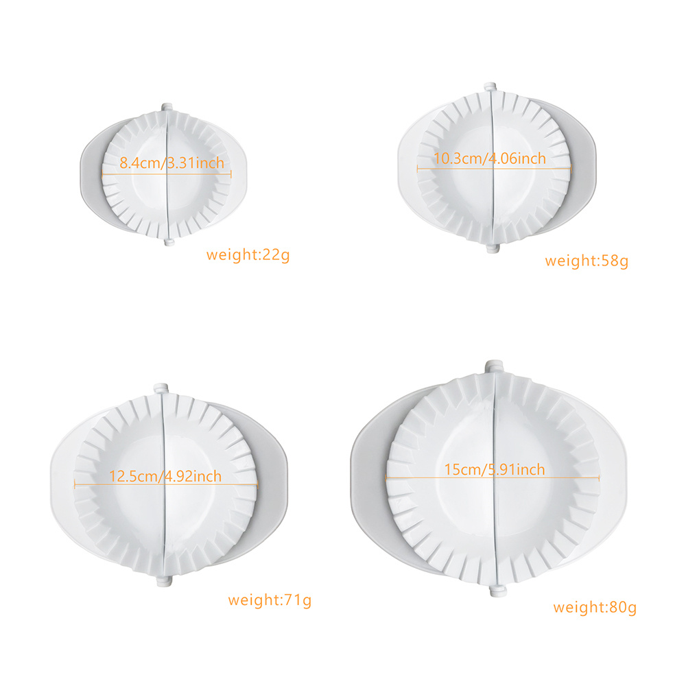 4 Size Dumpling Mold DIY Press - Dumpling Press Set บทวิจารณ์และราคา