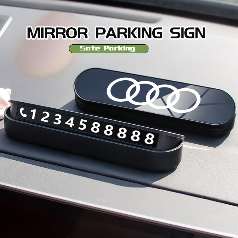 Car Temporary Mirror Parking S - Crepe Pan Carbon บทวิจารณ์และราคา