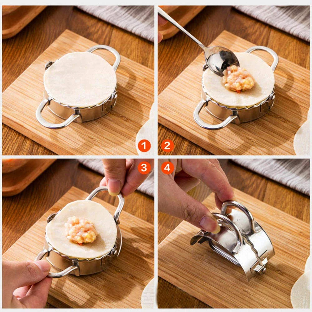 Stainless Steel Dumpling Mold  - Dumpling Press Set บทวิจารณ์และราคา