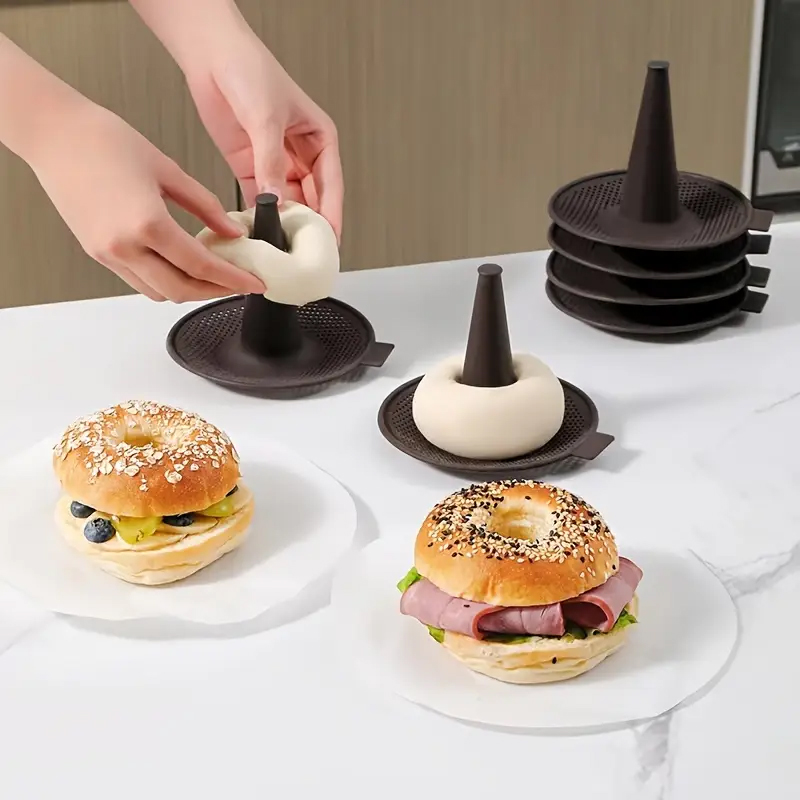 6/12pcs Baking Mold Set Silico - Donut Mold Silicone บทวิจารณ์และราคา