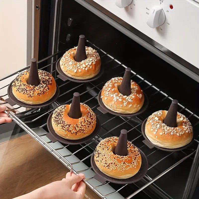 6/12pcs Baking Mold Set Silico - Donut Mold Silicone บทวิจารณ์และราคา