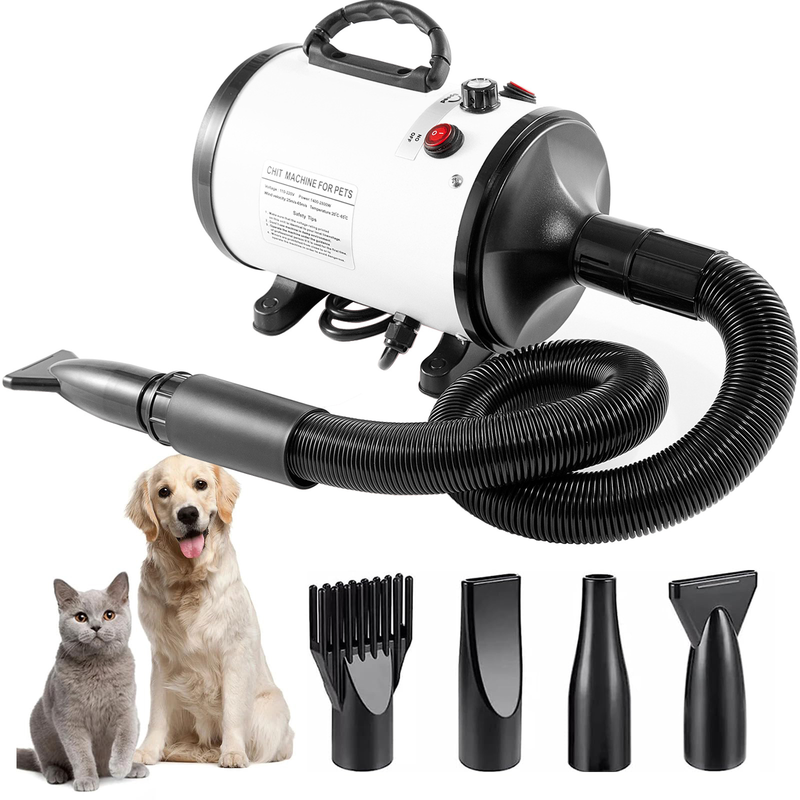2800W Pet Hair Dryer for Dogs  - Hot Dog Press บทวิจารณ์และราคา