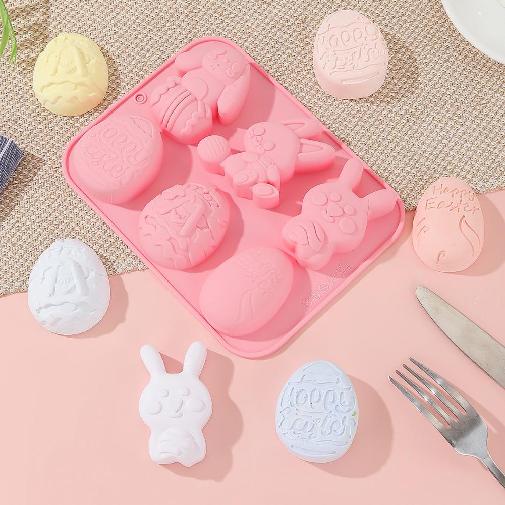Bunny Chocolate Mold 4pcs Bunn - Bunny Cake Mold บทวิจารณ์และราคา