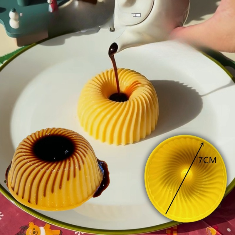 Silicone Crème Brûlée Cupcake  - Donut Mold Silicone บทวิจารณ์และราคา