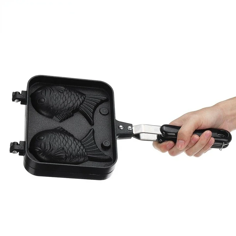 Kitchen Japanese Taiyaki Doubl - Egg Waffle Pan บทวิจารณ์และราคา