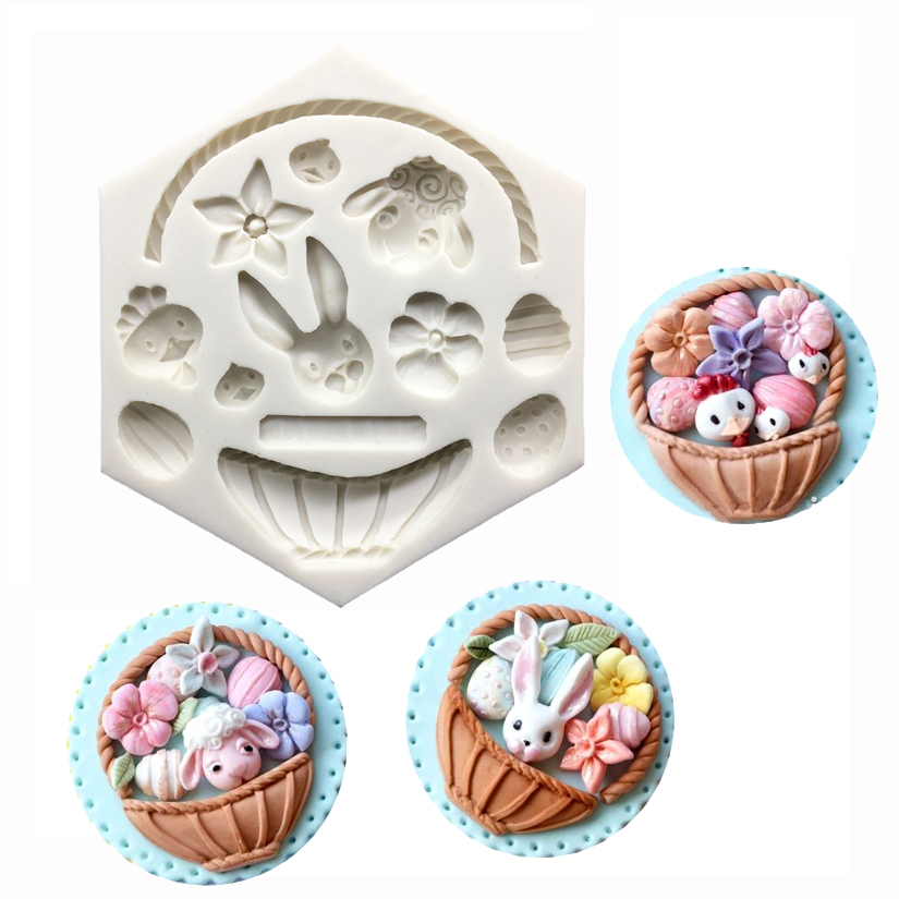 Easter Bunny Silicone Mold Fon - Bunny Cake Mold บทวิจารณ์และราคา
