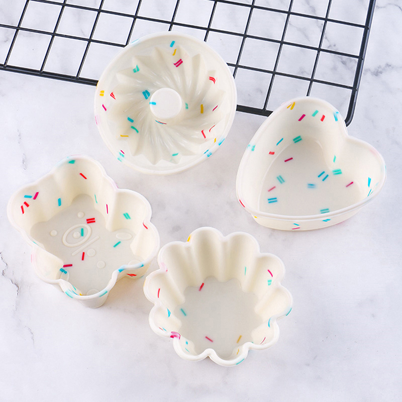 4Pcs Muffin Donuts Cupcake Lin - Donut Mold Silicone บทวิจารณ์และราคา