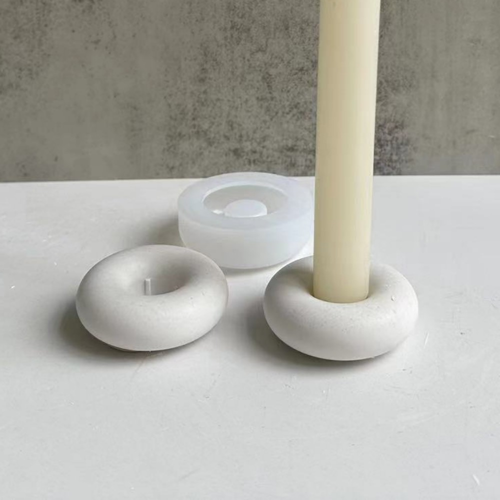 Circular Donut Candle Holder S - Donut Mold Silicone บทวิจารณ์และราคา